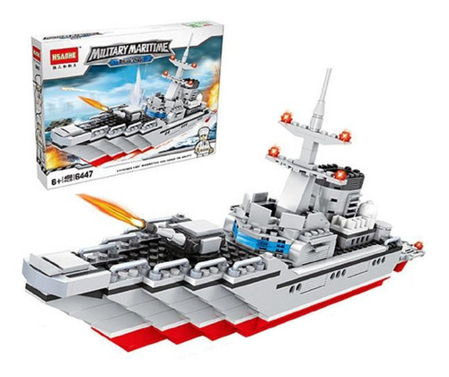 Lego Barco Fragata Militar Juguetes Niños 468pcs Legos #6447