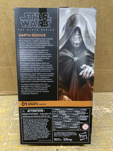 Darth Sidious Star Wars Revenge Of Sith The Black Series