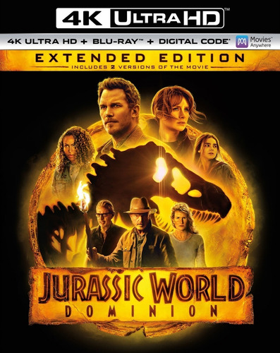 Jurassic World: Dominio 2022 Uhd2160p Bd25 (hdr10 Dv) Latino