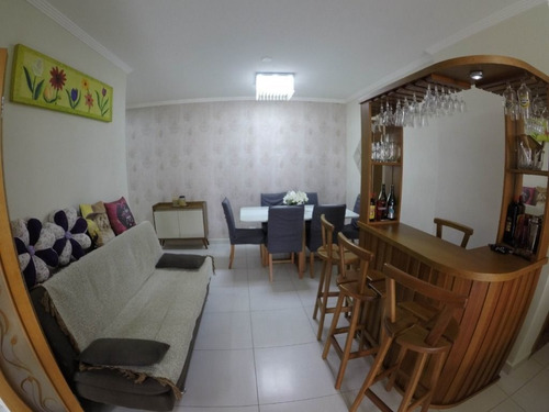 Imagem 6 de 30 de Apartamento Semi Mobiliado E Lazer Completo A Uma Quadra Da Praia Com 2 Suítes À Venda, 86 M² Por R$ 490.000 - Aviação - Praia Grande/sp - Ap3751