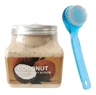 Exfoliante Facial Y Corporal Frutal + Cepillo Facial