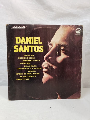 Daniel Santos-lo Mejor De Daniel Santos Lp Vinilo A