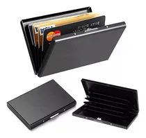 Comprar Tarjetero De Acero Inoxidable Porta Tarjetas De Credito