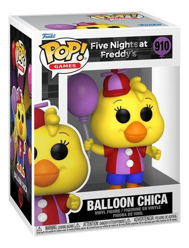 Figura Pop! Five Nights - Chica Con Globo