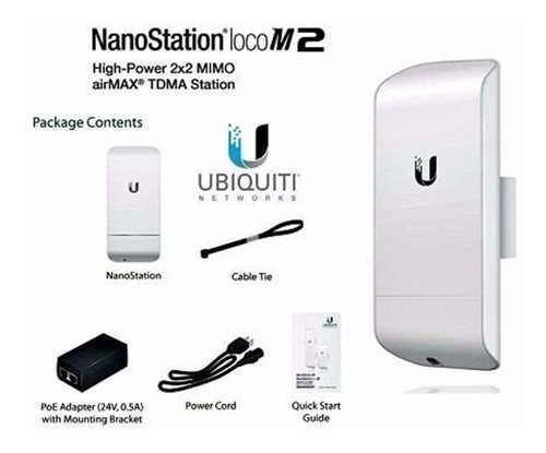 Antena Ubiquiti Nano Station Loco M2