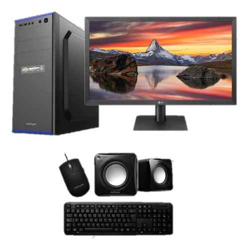 Pc Kelyx Lc727-14 I5-10400 8g Ram 240g Ssd + Monitor LG 22''