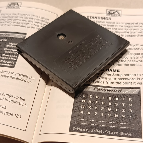 Sega Game Gear Juego Fifa Soccer Con Manual Original (Usado)