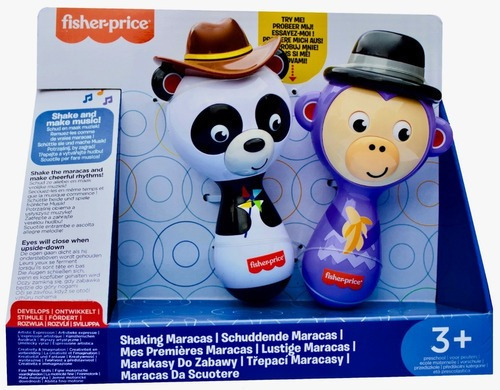 Imagen 2 de 4 de Fisher Price Maracas Juguete Musical Bebe 22280