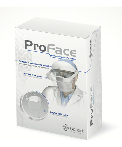 Protetor Facial Pro Face (face Shield) Cor Branco