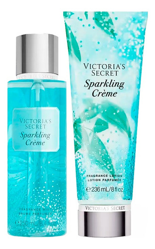Set Crema Y Body Mist Victoria's Secret Sparkling Crème