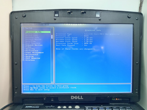 Laptop Dell Latitude D630 Core2duo Carcasa Placa Funcionando (Usado)