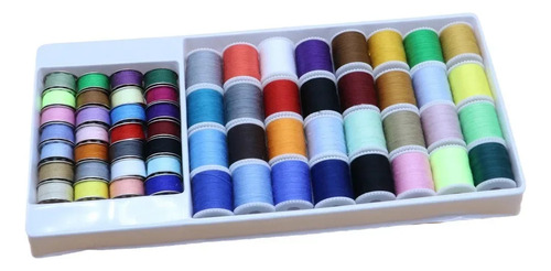 Caja De Hilo De Coser Con Forma De Cilindro Con Cierre De 60