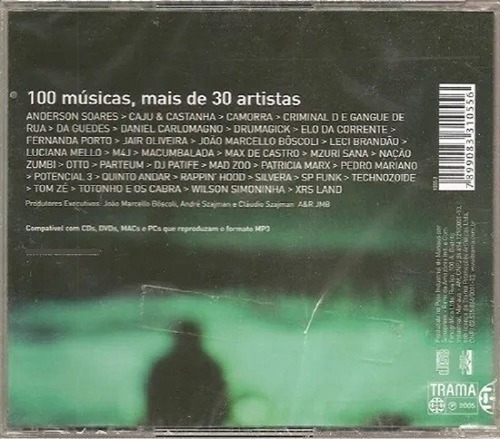 Cd Mp3 Trama Volume 1 100 Músicas Em Formato Mp3 Nação Zumbi