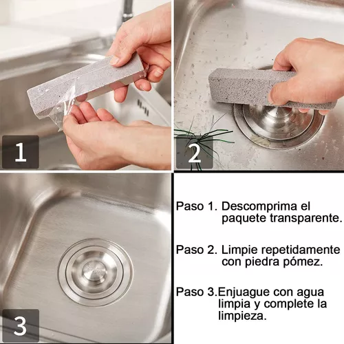 10 Limpiador Inodoro Wc Piedra Pomez Quita Sarro Agua Dura