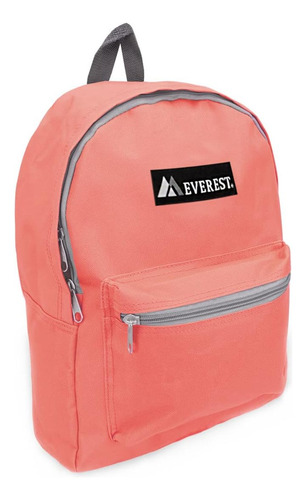 Mochila Everest Basic, Coral, Talla Única