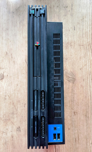 Playstation 2 Fat Desb. Mod 30000 Completo - Ler Descrição Preto (Usado)