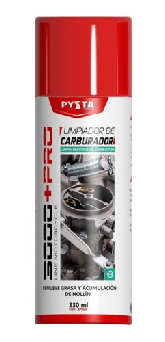 Limpiador Carburadores Y De Combustión Pysta 330 Ml 