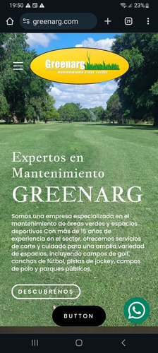 Mantenimiento De Espacios Verdes/corte De Pasto Gral