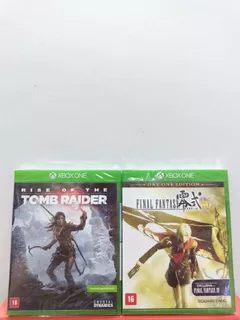 Jogos Xbox One: Rise Of Tomb Raider + Final Fantasy Type-0