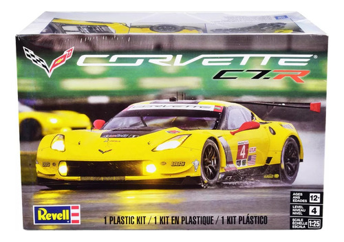 Kit de 64 piezas para Corvette C7.r 1/25 de Revell 85-4304 14304