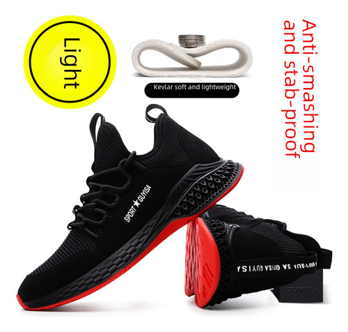 Zapatos De Seguridad C005cowhide 38 Con Punta De Acero