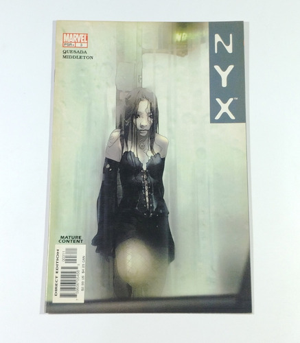 Nyx #3 (1er Ap. X-23) - Marvel - Inglés 