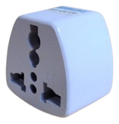 Adaptador De Enchufe Blanco 10a 250v 