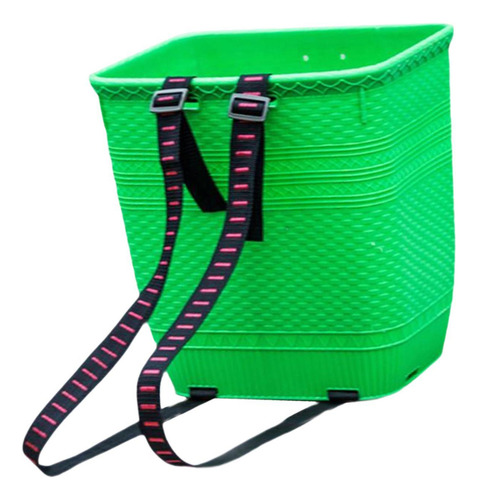 Cesta De Armazenamento Para Colheita De Frutas, Verde Eu