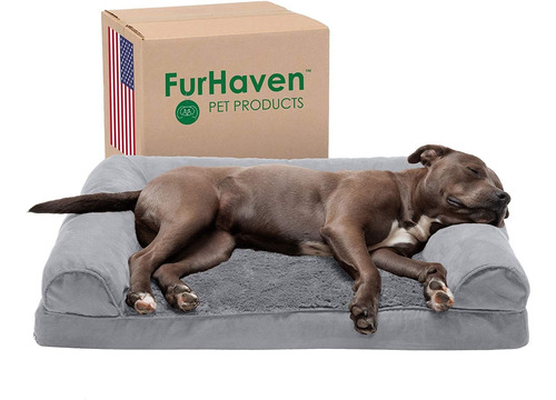 Furhaven Pet   Cama De Viaje Plegable, Sofa Ortopedico De 