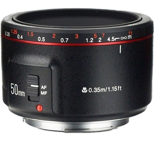 Imagem 4 de 5 de Lente Yongnuo Yn 50mm F/1.8 Ii Para Canon 12x S/juros