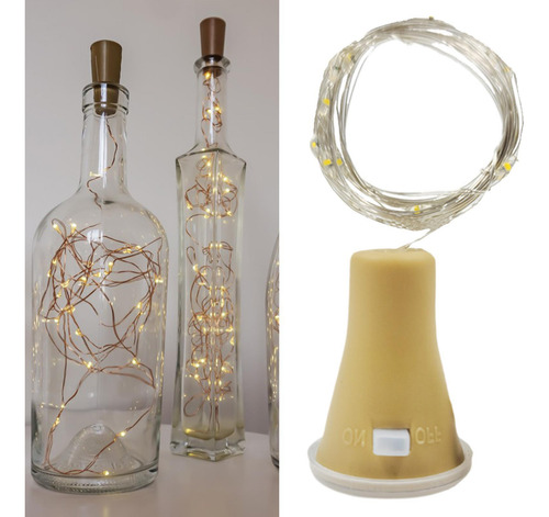 Luces Solares Para Botellas De Vino, Luces Para Botellas De