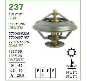 Termostato  Peugeot 205/etc./ci/renault Diesel