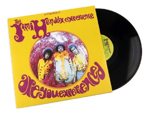 Jimi Hendrix - ARE YOU EXPERIENCED (180g - LACRADO)- vinil 2014 produzido por LEGACY
