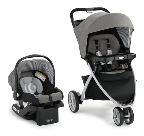 Graco Coche De Bebé 3 Ruedas + Babysilla Envío Gratis Graco