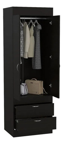 Closet Armable Recamara Lisboa Chocolate Excelsior Color Chocolaree