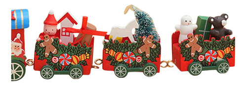Adorno De Tren De Navidad, Decoración Navideña, Estatua C