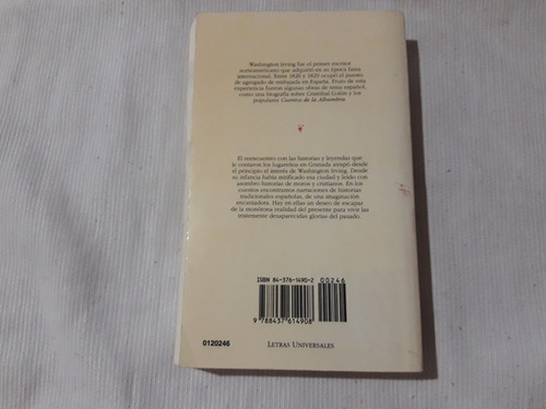 Imagen 3 de 7 de Cuentos De La Alhambra Washington Irving Catedra