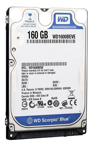 Western Digital Wdbeve - Disco Duro Para Portáti