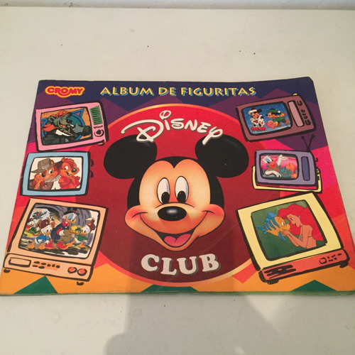 Album Figuritas Disney Club Incompleto