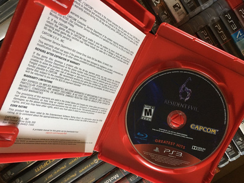 Resident Evil 6 - Ps3 Mídia Física (Usado)