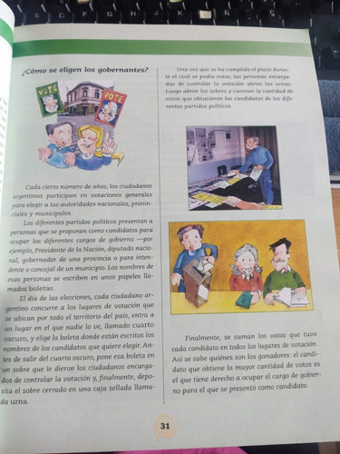 Ciencias Sociales 4 Egb Bonaerense Ptos Cardinales Ed. Aique (Usado)