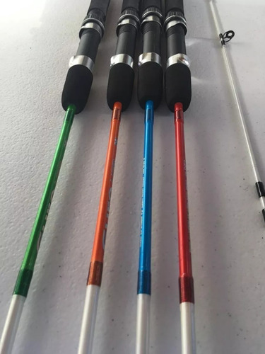Imagem 3 de 3 de Vara De Pesca Maruri Para Molinete 1,35 Metros Vermelho