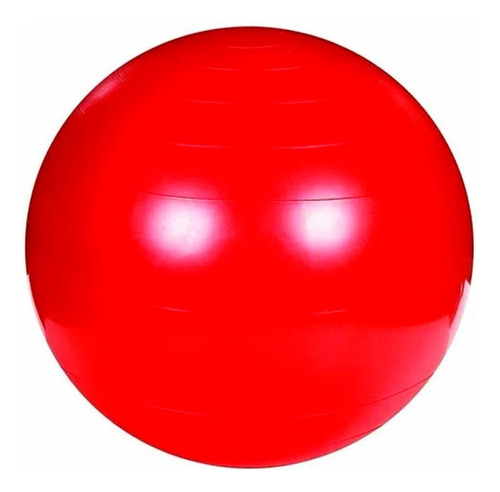 Pelota 75 Cm Yoga Ball Deporar Fitness Esferodinamia Gym Color Rojo