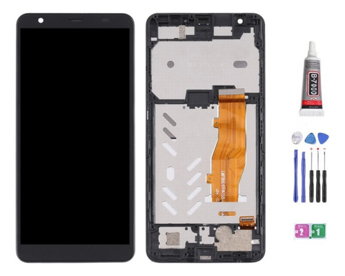 Pantalla Lcd Con Marco Para Zte Blade A5 2019