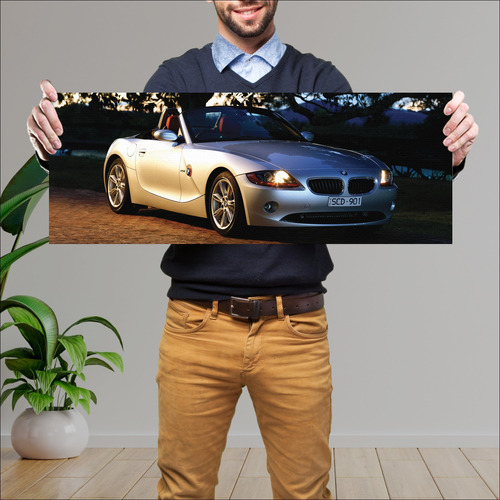 Cuadro 30x80cm Auto 2002 Bmw Z4 Au 83512 312