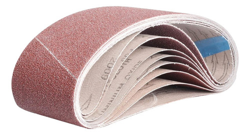 21 Pcs Lija Banda Cinturón 75x533mm Para Pulir Madera