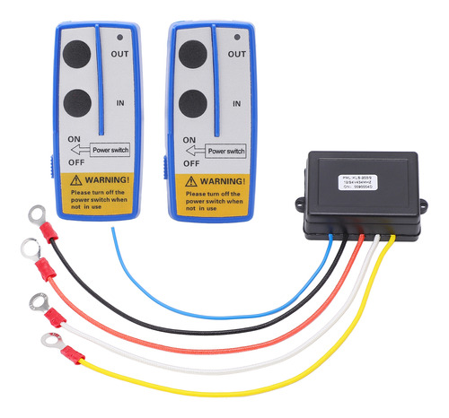 Kit De Control Remoto Inalámbrico De 75 Pies, Alimentado Por