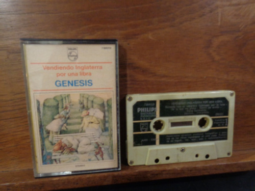 Genesis Vendiendo Inglaterra Por Una Libra Cassette Rock