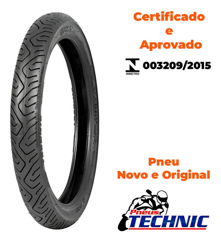 Par Pneu Ybr Factor 150 275-18 + 100-90-18 (+largo) Technic