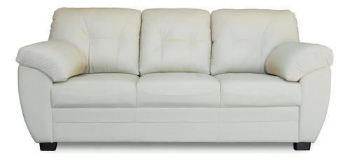 Sofa De Piel - Derby  - Conforto Muebles Color Marfil